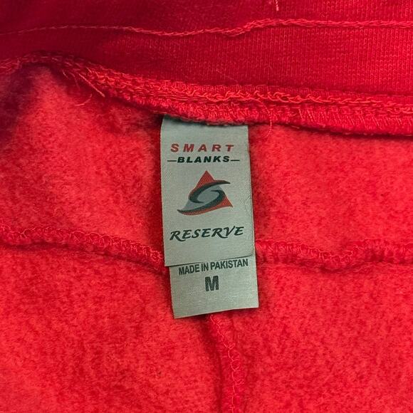 Men's Red Joggers sz: MEDIUM EXCELLENT CONDITION - Picture 4 of 7